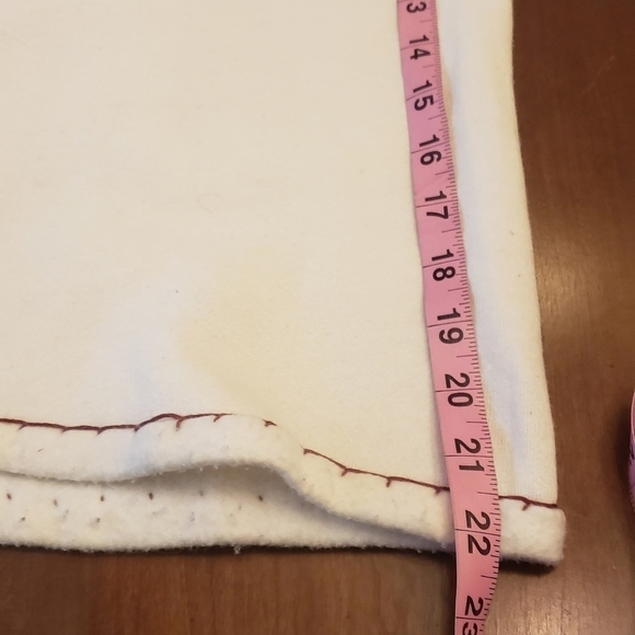 Vintage Handcrafted Oversized Sweatshirt Grandmacore Jerzees Single Stitch L VG - Picture 6 of 12